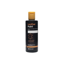 Leather Paint (Black, 125ml) For painting all leathers: footwear, handbags, clothing, etc. Flexible and Durable