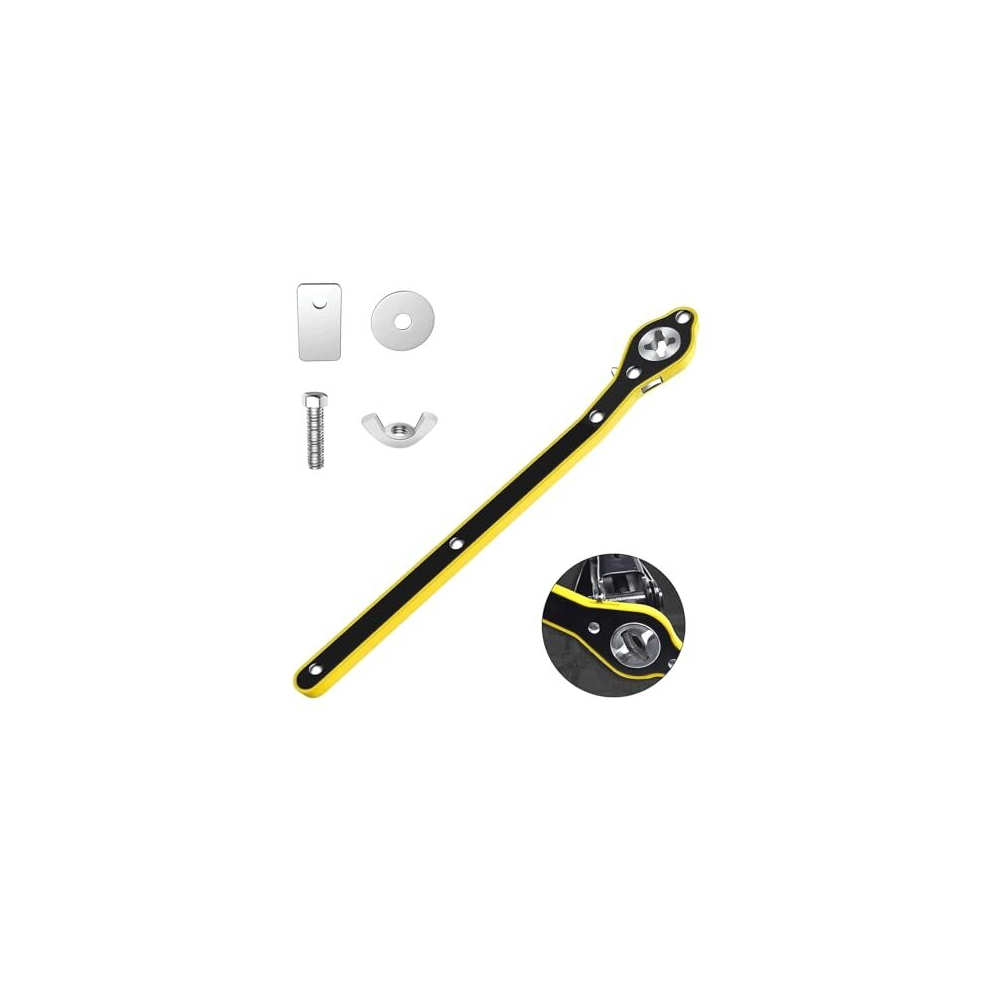 Auto Labor-Saving Ratchet Jack With Long Handleï¼Lug Wrench For Tire Jack, Jack Ratchet Wrench Positive And Reversal Knob Design For Travel/Truck/Suv 728990661000