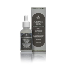 5% Caffeine Face Serum 30ml – Infused with Hyaluronic Acid – Face & Eye Contour – Anti Ageing Serum, Soothes, Hydrates & Reduces Puffiness