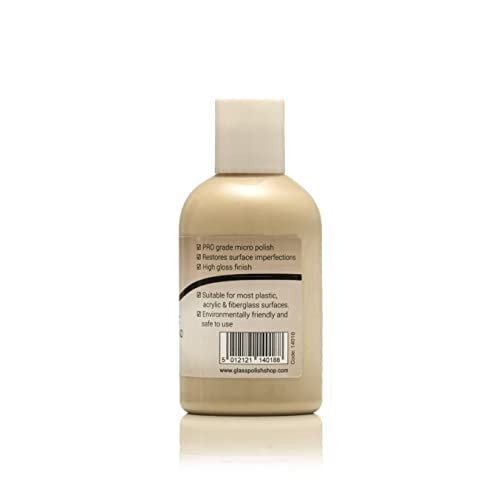 14018 Plastic & Acrylic Polishing Compound for Professional High-Gloss Micro Finishes - 100ml 1