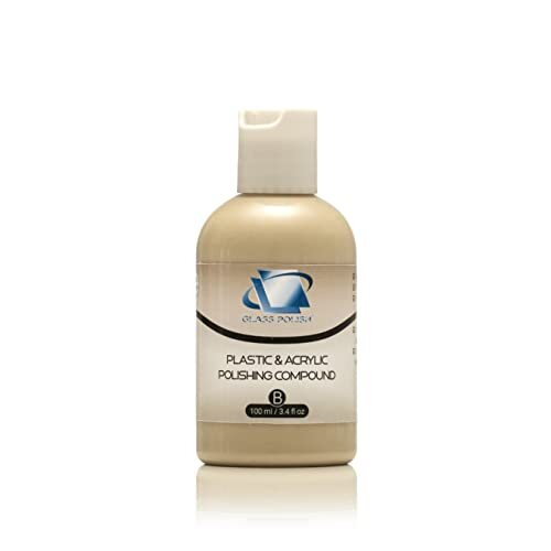 14018 Plastic & Acrylic Polishing Compound for Professional High-Gloss Micro Finishes - 100ml