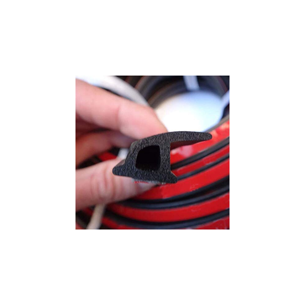 157" 4M P Shape Car Door Window Trim Edge Moulding Rubber Weatherstrip Seal Strip Auto Vehicle 743790355829