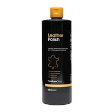 Leather Polish 500ml by Furniture Clinic - Imparts a Glossy Shine & Enhances the Colour of Two-Tone, Chesterfield Leather Sofas, Chairs Etc.