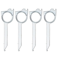 4PCS Car Radio Removal Tool Release Keys Compatible with Transporter Octavia Ibiza Alhambra Leon Discovery TT A3 A4 A6 Head Unit CD Player Pin Stereo