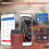 Wireless OBD2 Scanner Car Diagnostic Scan Tool, OBDII Adapter Used for Vehicle Error Test Motor Indicator Light OBD2 Bluetooth Scanner Reader and 4