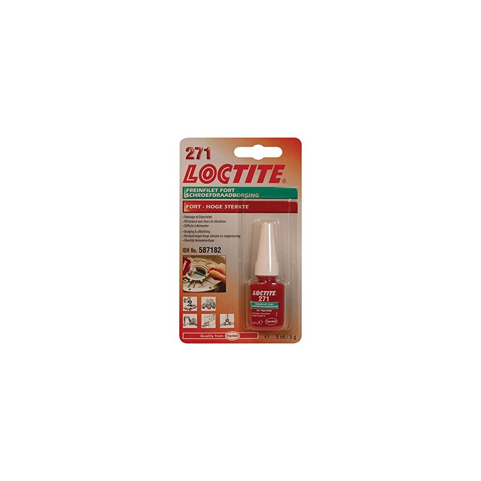 Loctite 2701 Threadlocker (Green) 5Ml Green