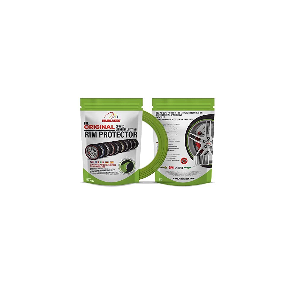 Rimblades Green Original Alloy Wheel Rim Protectors Kit - Image 5