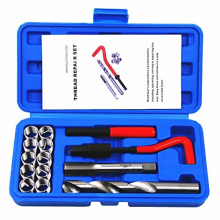 Metric Thread Repair Kit M14 x 1.25MM Compatible Hand Tool Set for Auto Repairing (M14-1.25)