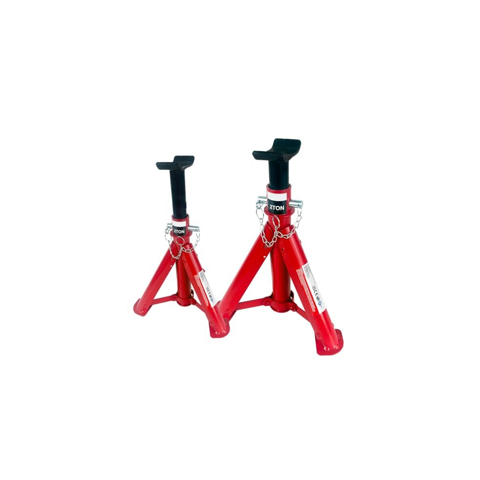 Auto 2T Foldable Jack Stand Pair Cfjs2t (2 Tonne, 2000Kg) 5056563109969