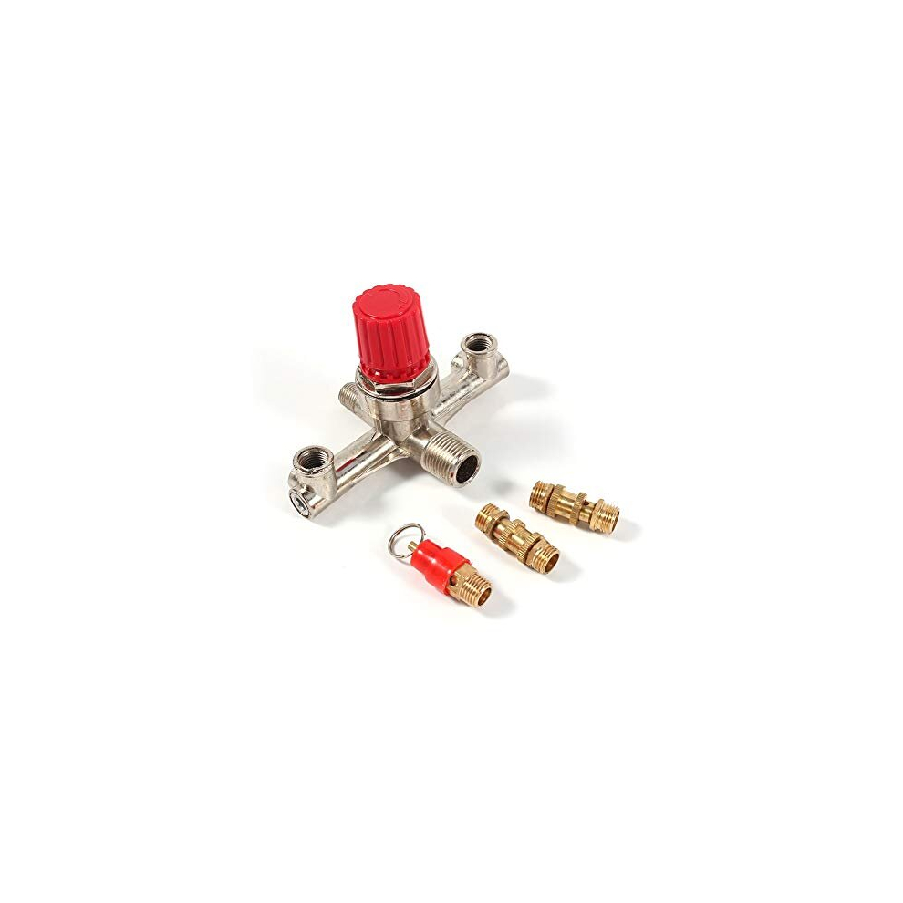 Compressor- Samfox Manifold Air Compressor Manifold Compressor Manifold Manifold For Compressor Air Compressor Outlet Tube Regulator Fitting 723645771585