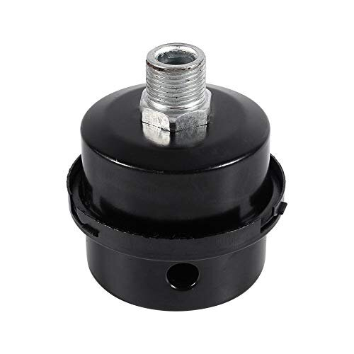 Silencer Filter Air Compressor Intake Filter Thread 3/8-Inch 16MM Sound Muffler Replacement for Air Compressor, Silencer, Filter