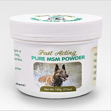Pure MSM Powder for Dogs - Rapid Effect Joint Support to Help Improve Your Dog's Mobility and Comfort