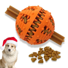 PawsOnlyUK Interactive Dog Toys for Boredom Dog Puzzle Toys Puppy Teething Toys for Small Large Dogs Dog Chew Toys (Small, ORANGE)
