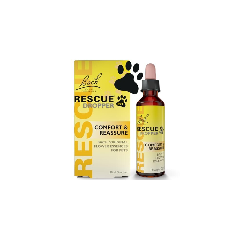Remedy Pet Dropper 20ml, Separation, Travel, Noise Calming for Dogs, Cats, & Other Pets, Homeopathic Flower Essence, Thunder, Fireworks, Travel,
