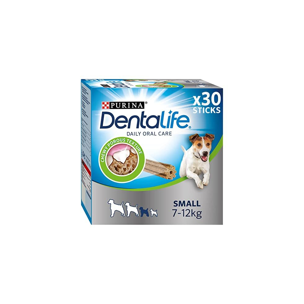 New Purina Dentalife Small Dog Treat Dental Chew 30 Stick, Pack Of 2