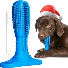 Dog Toys (UK COMPANY) Long Lasting Strong Durable Dog Toothbrush Chew Toy Dental Teething Toys For Dogs And Puppy Dogs Birthday Gifts