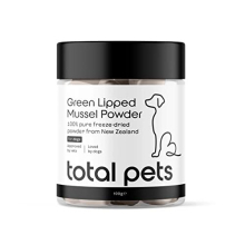 100% Pure Green Lipped Mussel Powder for Dogs 100g (166 servings)