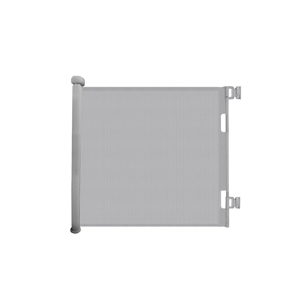 B&Q - S&dRetractable Baby Gate 86Cm X 140 Cm Stair Safety Gate Roll For Babies And PetsExtendable Barrier Gates (Grey) - Image 2