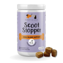 Scoot Stopper Anal Gland Chews For Dogs - High Fibre Chews To Stop Scooting and Licking Under Tail with Natural Fibre Ingredients For Dogs Dandelion