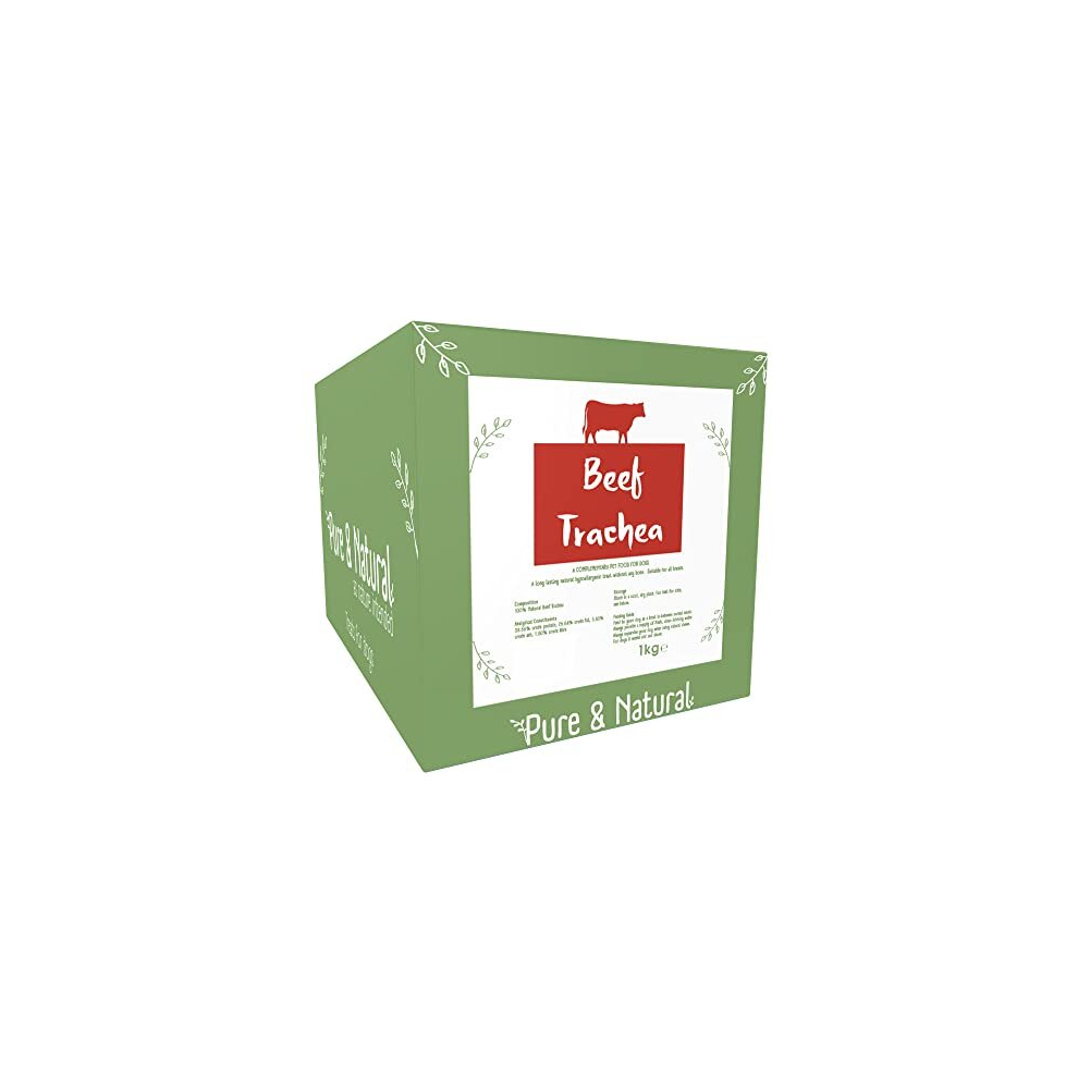 Dog Treats Beef Trachea 1kg Bulk Box