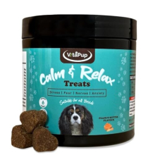 VitaPup Calm & Relax Treats for Dogs - Stress, Anxiety, Separation Anxiety, Barking, Aggression, Hyperactivity, Travel, Fireworks - Dog Calming