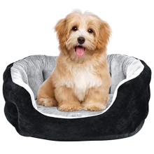 Dog Cat Bed Small Pet Sofa Bed, Small Dog Bed Washable, Soft Pet Sleeping Bed for Dogs, Cats, Kittens and Puppies Super Soft and Comfortable Plush Dog