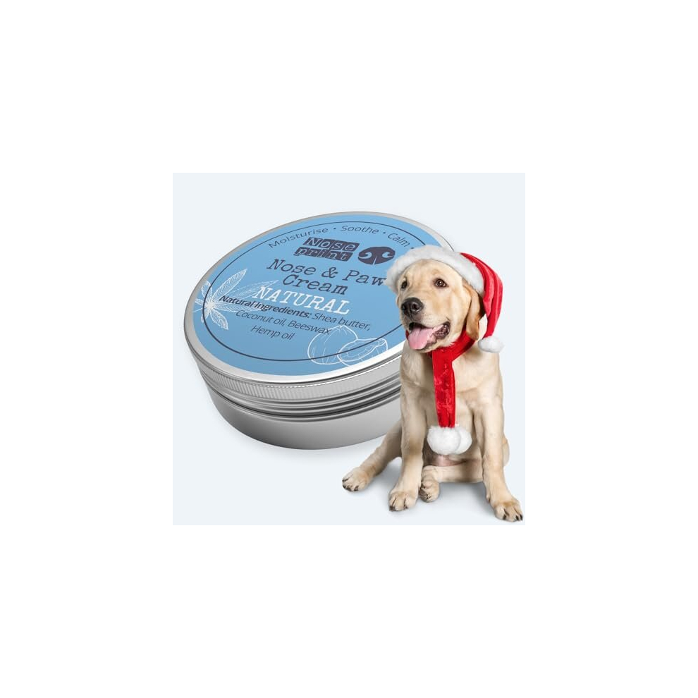 Noseprint 100% Natural Dog Nose & Paw Balm Paw Protector | Paw Balm For Dogs | Dog Paw Moisturiser Dog Paw Balm Moisturises And Conditions And Relieves Dry And