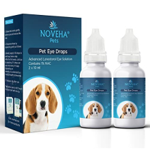 Cataract Drops For Pets | Advanced Lanosterol Solution + NAC | Therapeutic Eye Lubricating Drop for Dog & Cats | Improve Vision Clarity, Health &