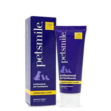 Professional Pet Toothpaste | Cat & Dog Dental Care | Controls Plaque, Tartar, & Bad Breath | Only VOHC Accepted Toothpaste | Teeth Cleaning Pet
