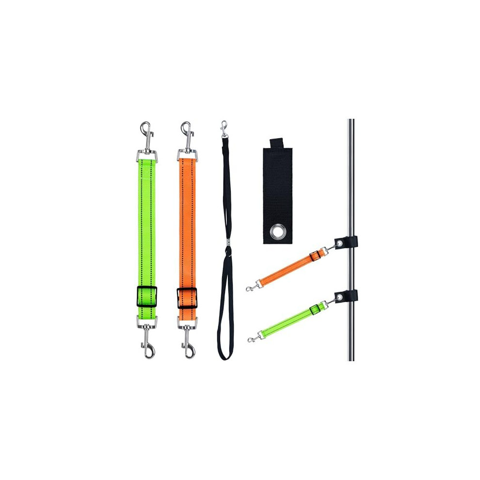 Dog Grooming Extension Strap Dog Grooming Arm Accessories Groomers Helper Grooming Loop Nylon Restraint Adjustable Slip Rope for Dog Grooming Arm and