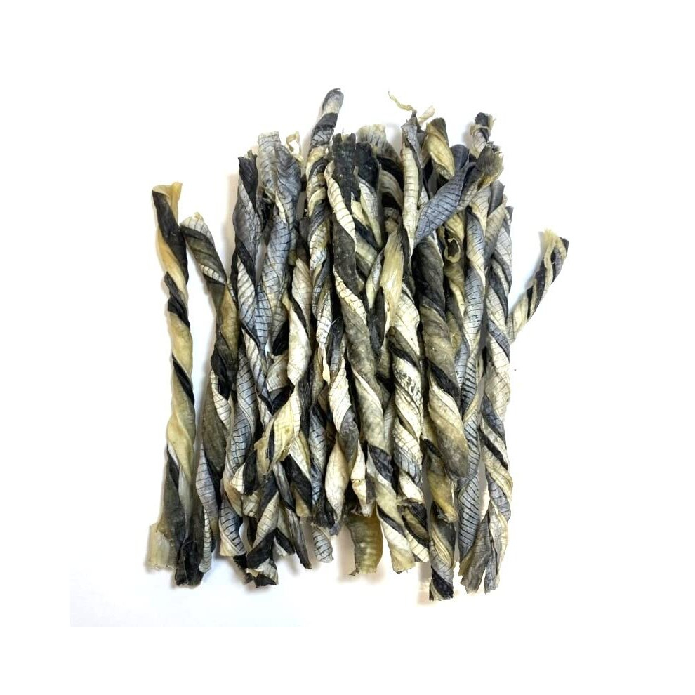 Dried Fish Twists 500g 100% Natural Dog Treats Chews SMD