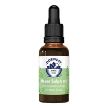 Hepar Sulph 30C Homoeopathic Liquid Remedy for Dogs & Cats - 15ml