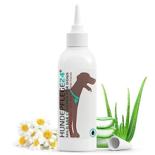 dog ear cleaner acute - Extra strong ear cleaner for dogs for inflammation & infections - Natural ear drops for dogs, with Piroctone Olamine,