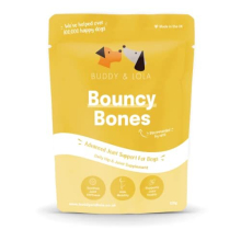 Joint Supplements For Dogs With Glucosamine, Chondroitin, Green Lipped Mussel - 10 Key Dog Vitamins, Bouncy Bones Helps with Pain Relief & Joint