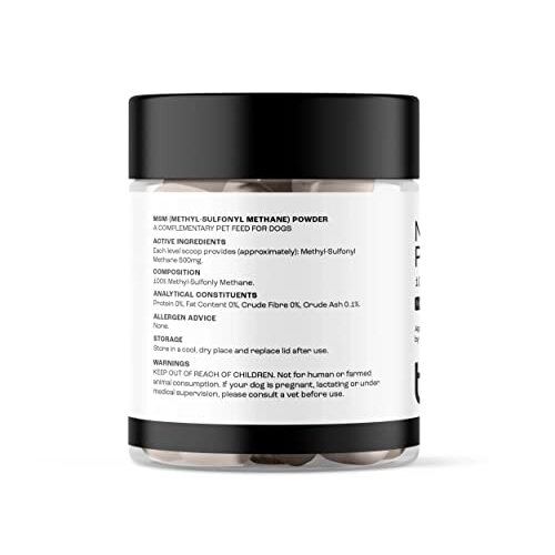 MSM Powder for Dogs 100g (200 scoops) 1
