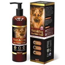 fast-acting Dog Diarrhoea Relief – Natural Dog Diarrhea Treatment with immediate results (Large Dogs)