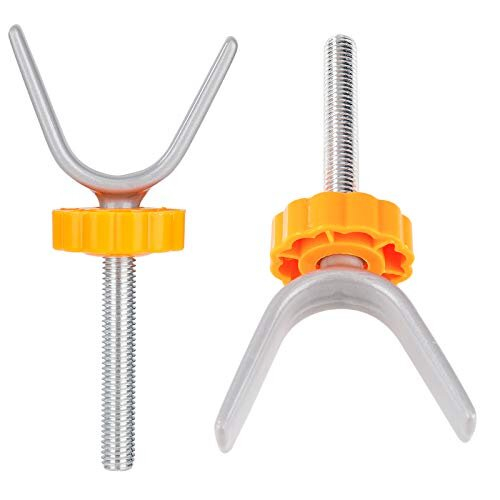 Y shape pressure mounted gate threaded spindle rods stair gate screws