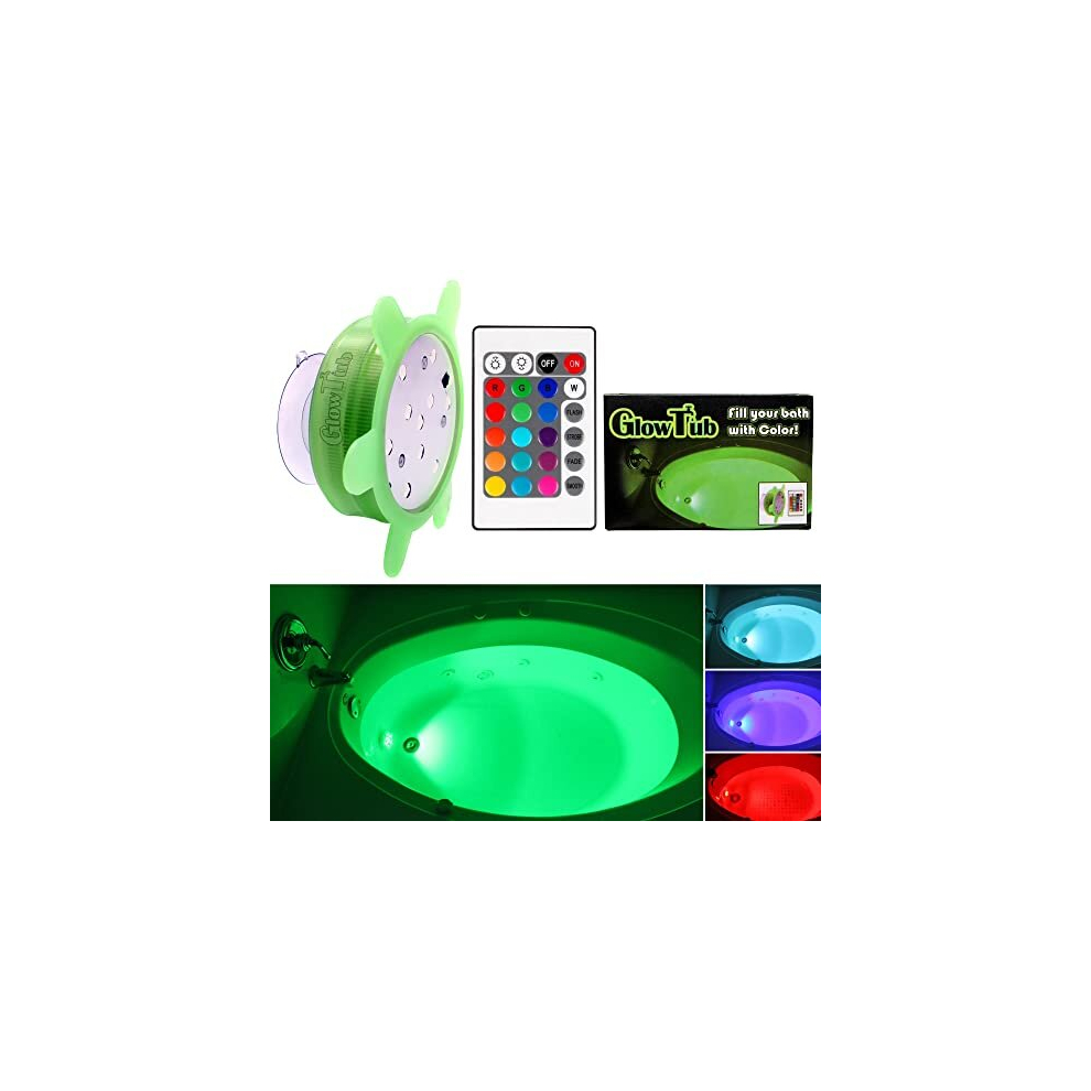 Underwater Remote Controlled LED Color Changing Light for Bathtub or spa - Battery Operated