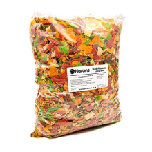 HERONS - Koi Flakes, Complete Feed for Koi, Carp and Other Pond and Coldwater Fish, With Essential Vitamins, Minerals and Trace Elements, Promotes