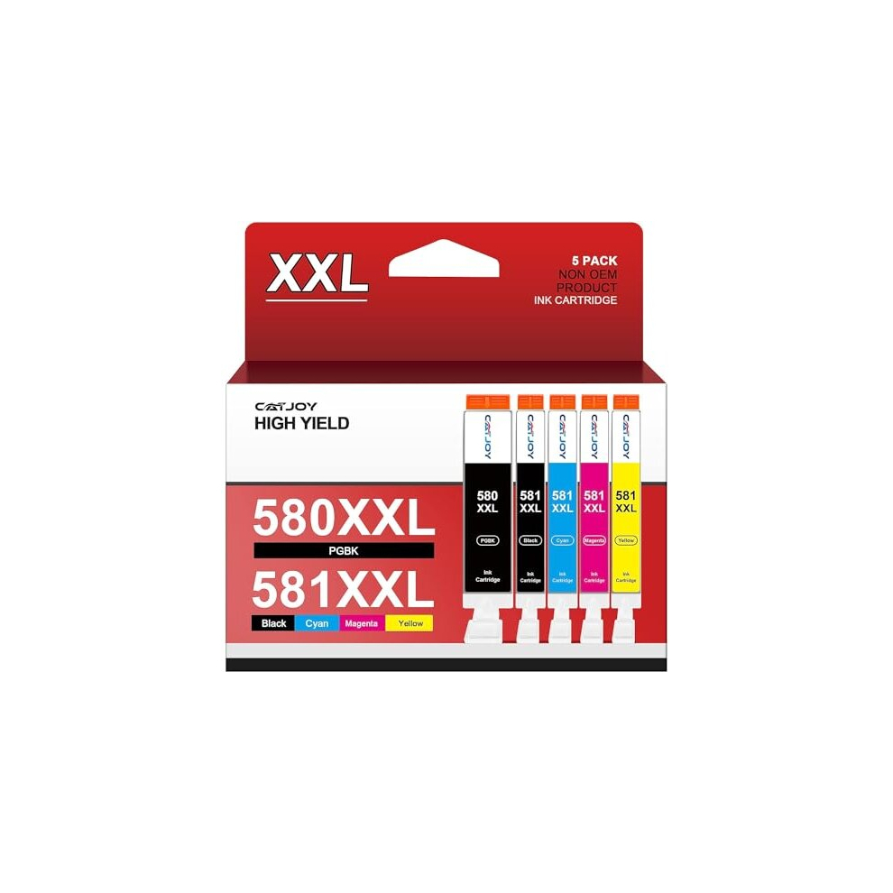 Photos - Printer Part 580 581XXL Ink Cartridge Replacement for Canon 580 & 581 ink cartridges for TS705 Ink Cartridges for Pixma TS6350 TS6250 TS8