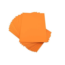 A4 220 GSM Coloured Card - Orange (Pack of 100 Sheets) HCP148