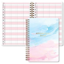 S&O Appointment Book with 15 Minute Slots - Daily Hourly Planner 6AM to 9PM - Salon Appointment Book - Appointment Calendar - Daily Schedule Book -