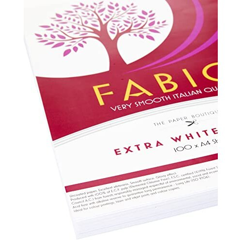 100 x A4 Sheets, Extra White Cards, 200 GSM 1