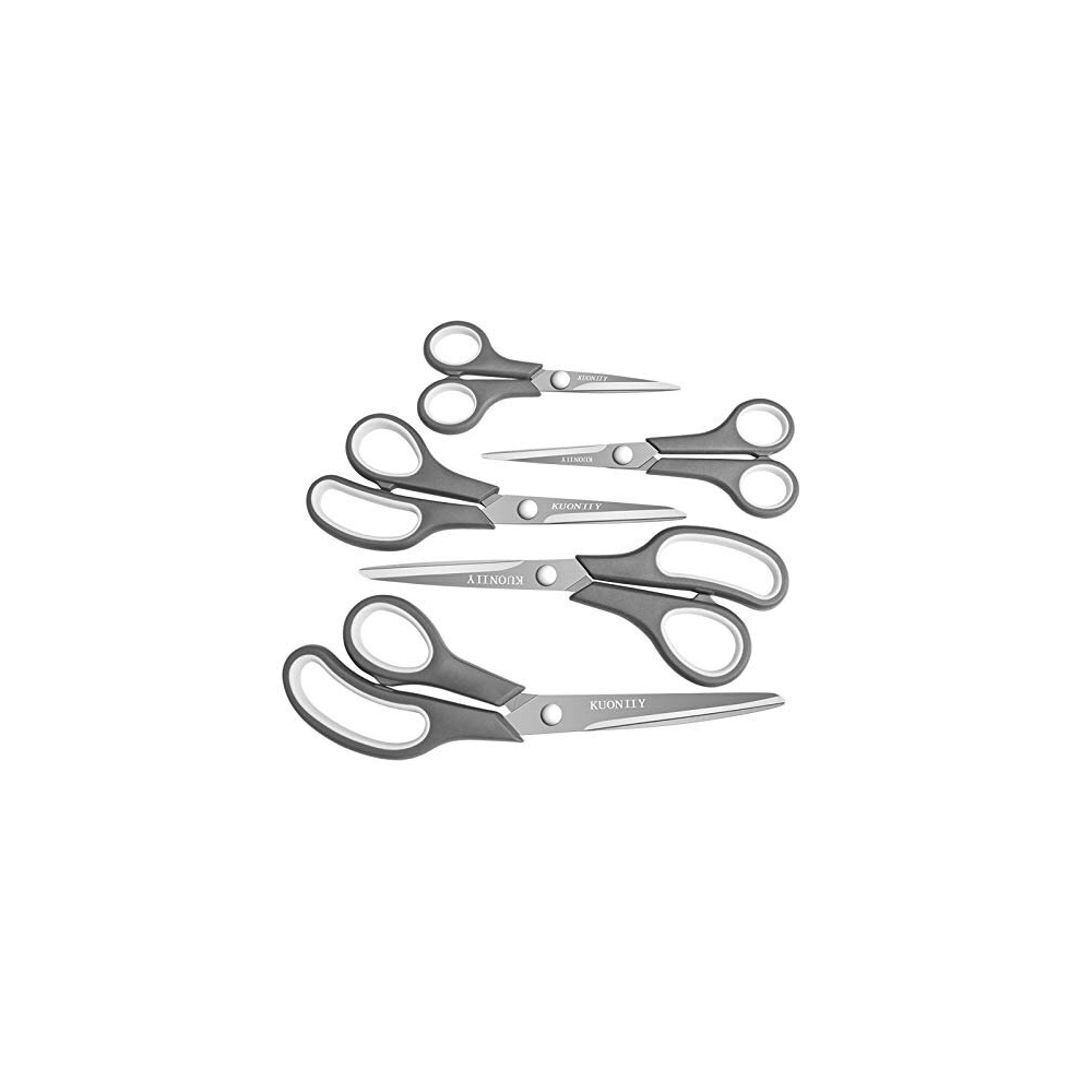 Scissors Ultra Sharp Blades Soft Comfort-Grip Handles Multi-Purpose Scissors Set Of 5 821906206040