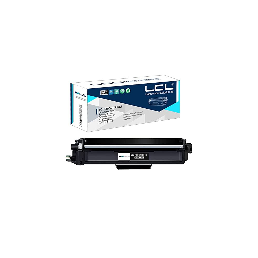 Comatible Toner Cartridge Tn243 Tn247 Tn-247 Tn247bk Tn-247Bk 3000Pages (1 ) Replacement For Brother Hl-L3210cw Hl-L3230cdw Hl-L3270cdw Black 739210140069