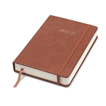 Executive Mid-Year Day Per Page Diary Journal – July 2023 to June 2024 (Brown, A5)