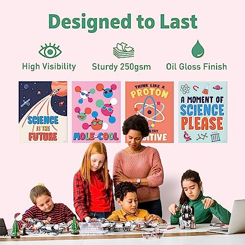 S&O Large Science Posters for Classroom Elementary School - Science Classroom Decor - Science Classroom Posters High School Classroom Decor - Science 2