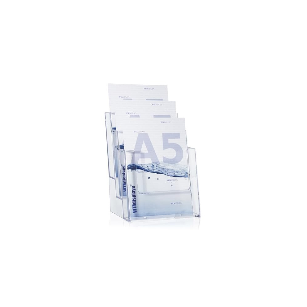 Taymar Compartment Leaflet Holder For A5 Brochures Size 3