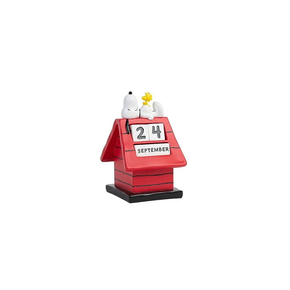 Grupo Erik Snoopy Doghouse Perpetual Calendar | Flip Calendar | Snoopy Calendar | Perpetual Calendars | Snoopy Desk Calendar | Snoopy Figure | Snoopy Gifts |