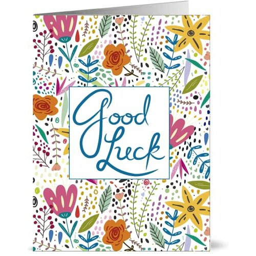 36 x Good Luck Cards Multipack - 6 Different Designs Great Value 2
